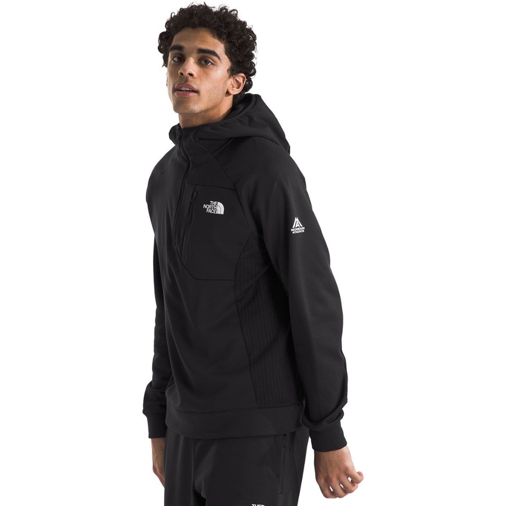 NEW! The North Face Men's Mountain Athletics Black Performance Hoodie Size Large - Picture 5 of 6